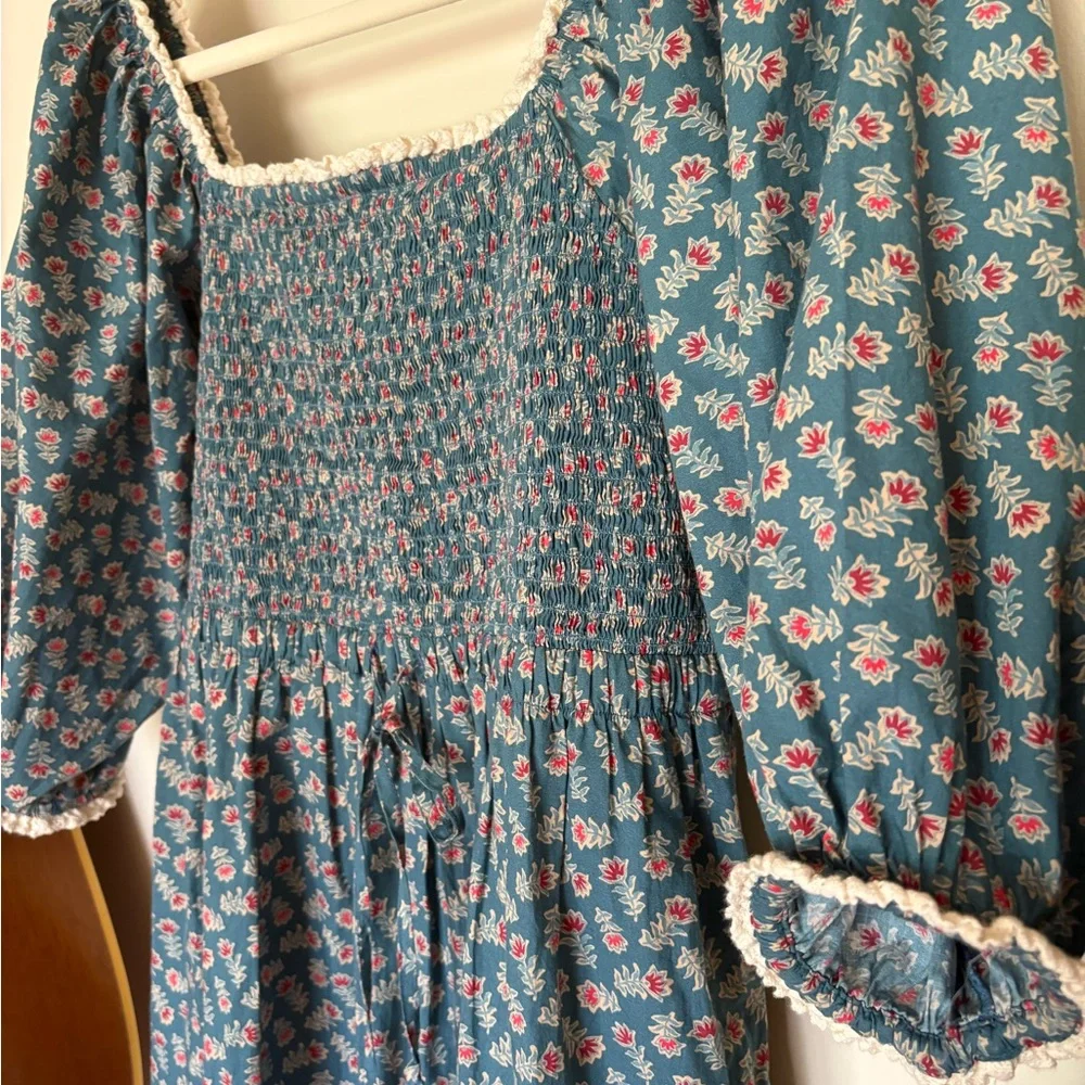 SOLDChristy Dawn Katrina dress in thistle blues - Picture 3 of 3